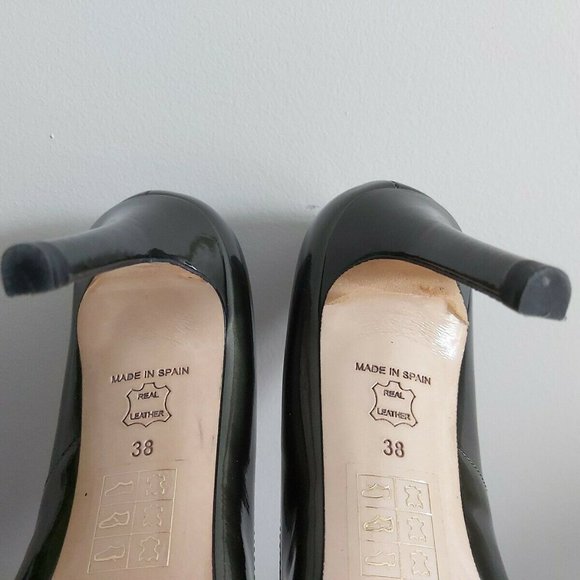 LK BENNETT Stila Courts Patent Leather Heels Pumps - Picture 6 of 8